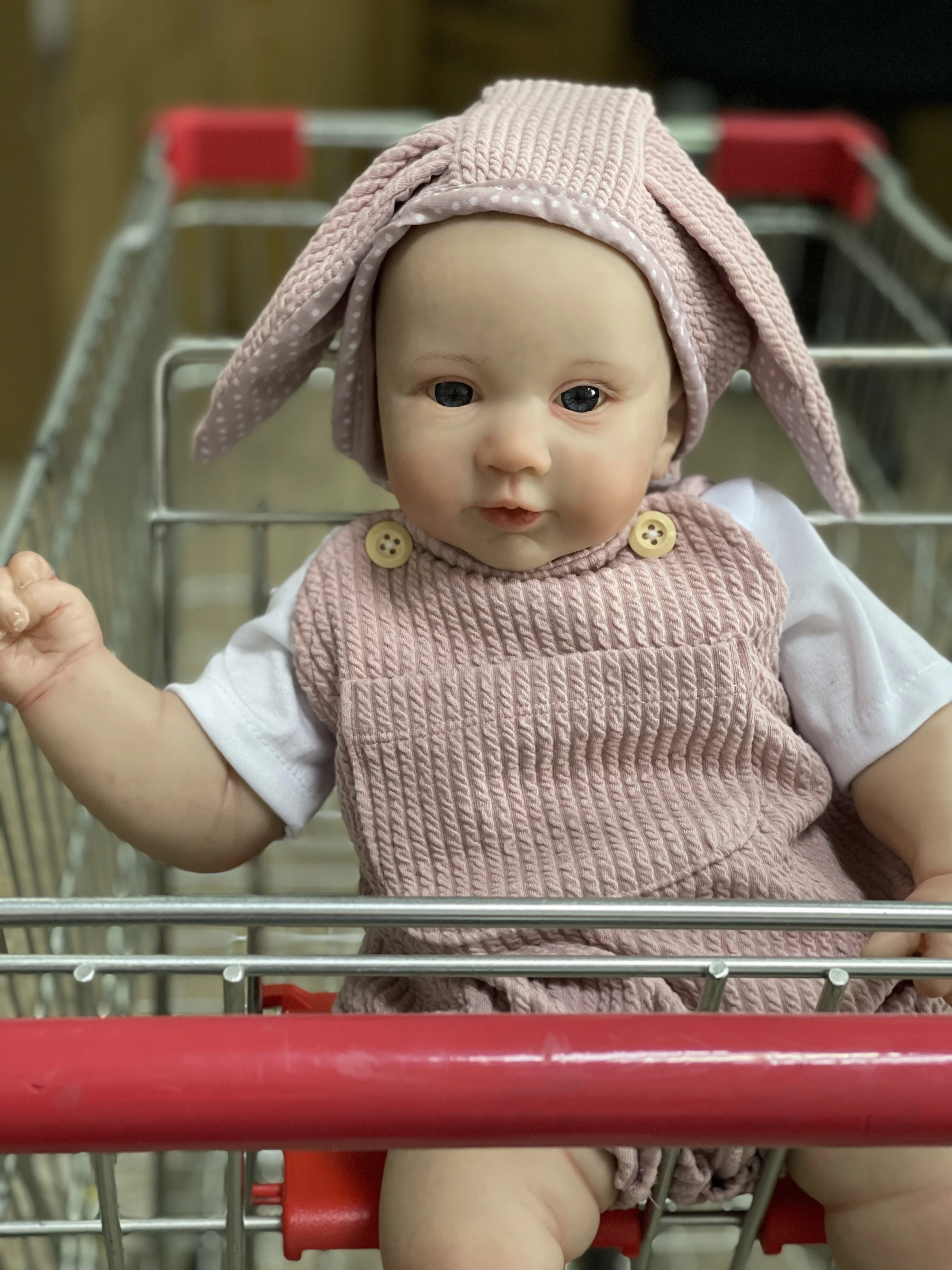 FBBD Artist Hand-Made Reborn Baby Doll Piper 50CM Real Photos High Quality Finished Doll Toys For Children Dolls For Girl grayson perry portrait of the artist as a young girl