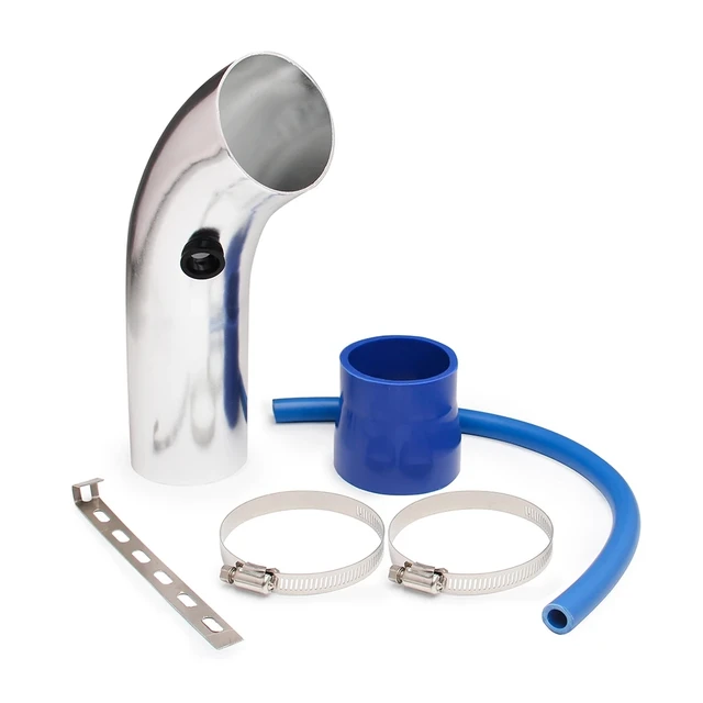 エアインテーク 76 ミリメートル 3 インチユニバーサル調整可能な車の吸気エアパイプエアダクトホース冷気ターボ吸気入口パイプ柔軟な ターボ ダイレクトコールドエアフィルターインジェクションシステムユニバーサル3インチ76mmエアインテークパイプアルミ合金インテーク ... インテーク パイプ ユニバーサル 3 "76 ミリメートルエアインテークパイプアルミ合金インテークパイプキットターボ直接コー