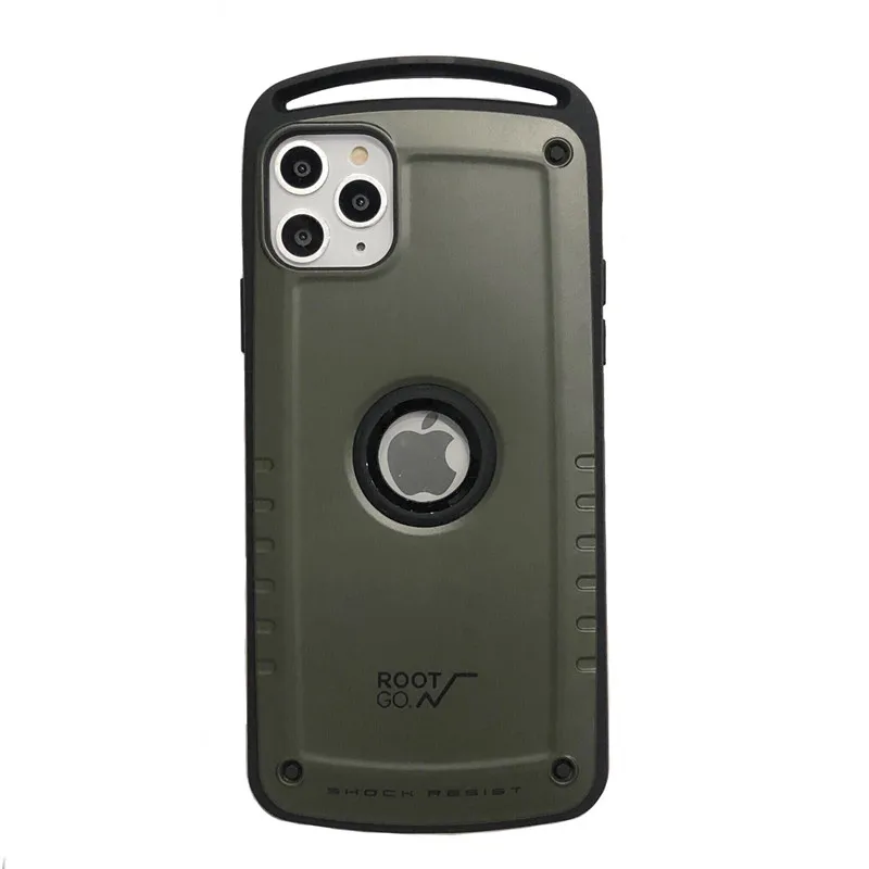 Casing Anti Jatuh Militer ROOT GO untuk iPhone 13 Pro Max Hybrid