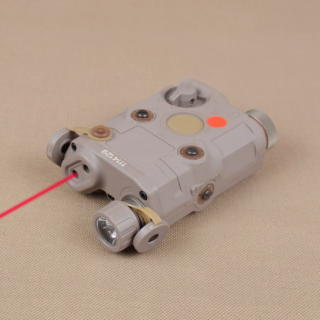 Tactical PEQ15 DBAL A2 Airsoft Weapons Gun Light Red Dot Laser Pointer