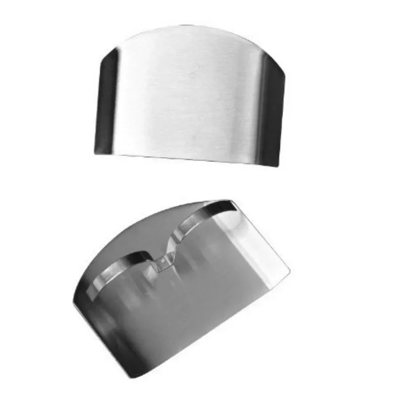 3Pcs Stainless Steel Finger Guard Cutting Shiel Adjustable Finger Protector Thumb Guard Vegetable Cutting Tools Kitchen Gadget