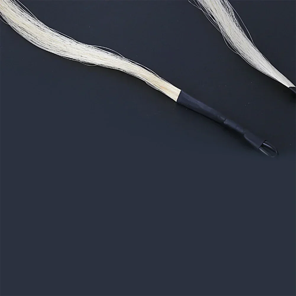 Violin Horse Hair Accessories Bow Hair Cello Erhu Mongolian Tail Parts String Musical Tail Viola Universal erhu accessories