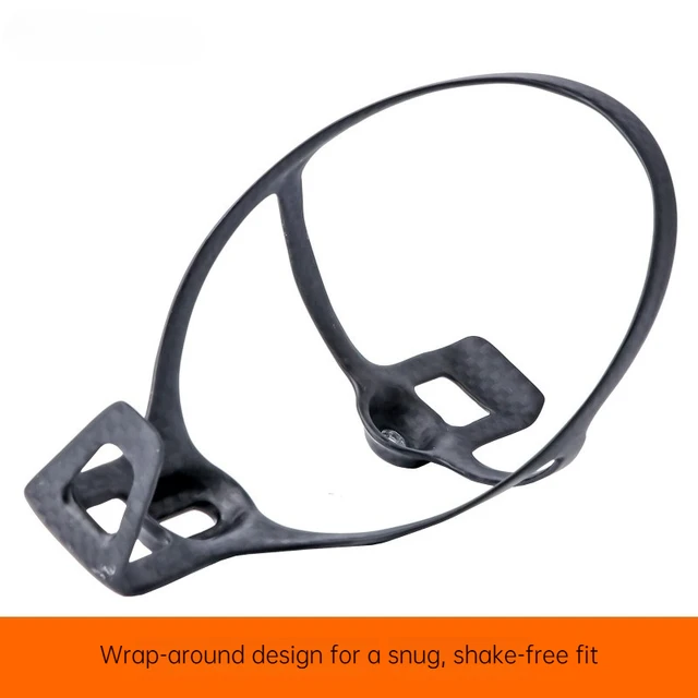 Carbon Fiber Water Bottle Cage Lightweight Aero Cup Holder for Mountain Road Bike Cycling Essential Riding Accessory Universal 4