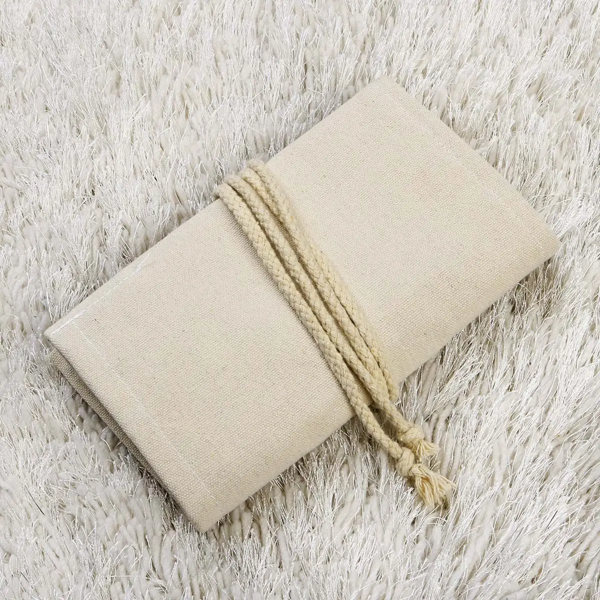 캔버스 롤업 펜슬 랩 크리에이티브 스토리지 오거나이저 휴대용 펜슬 케이스 (아티스트, 학생, 작가, 미술용품용)