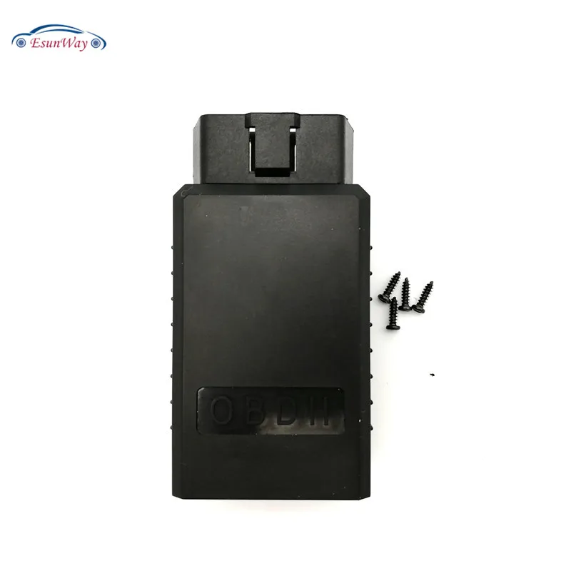 OBD Male Plug OBD2 16Pin OBD II Adapter 90 degree Golden Plating Pin OBDII J1962 Connector