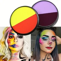 30g Double Color Water Based Body Face Paint DIY Body Painting For Cosplay Festival Opera Halloween Party Face Painting Makeup 1