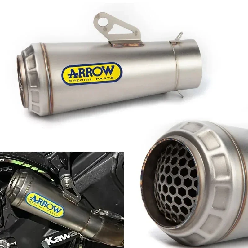 

Универсальный глушитель выхлопных газов для мотоцикла, дБ убийца, GP глушитель для мотокросса, для Yamaha R1 R3 R6 CBR1000RR MT07 09 Z1000