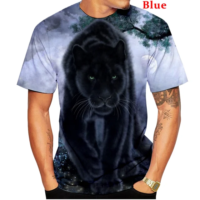black panther animal shirt