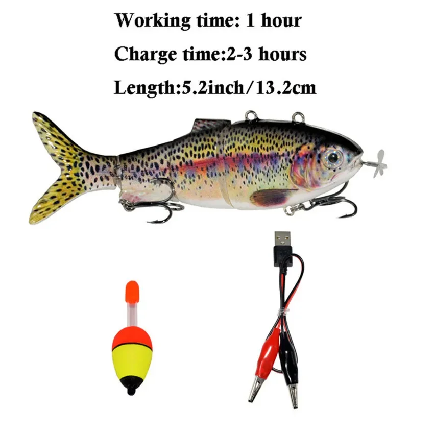 Leurres Flottants Topwater Leurres De Pêche à L'achigan De Surface Avec Queue Pivotante Flottante - Appâts Topwater Pour Truite, Brochet Et Plus Encore