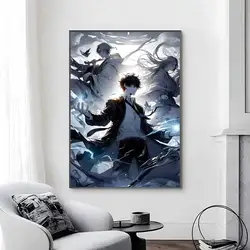 Waterproof Self - Adhesive Manga Anime Posters for Living Room, Bedroom, and Bar Decor (Z4)
