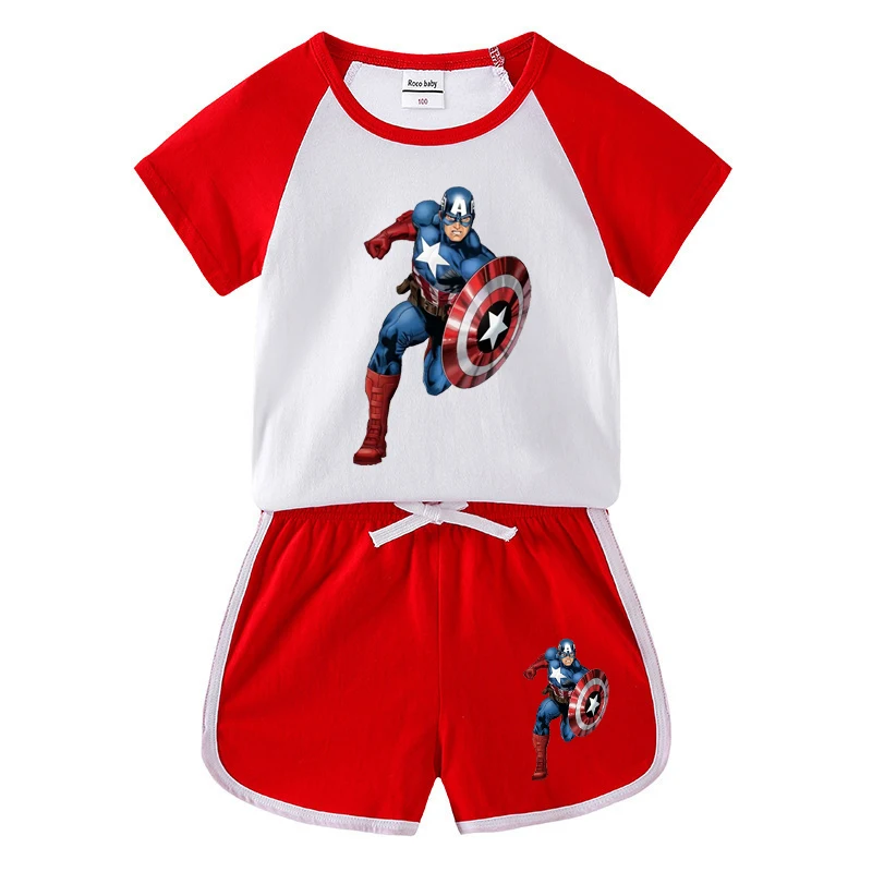 boy kid suit 2022 Casual Kids Disney Mickey Mouse Clothes Sets Brand Cotton Baby Sets Leisure Sports Boy Tee+ Shorts Sets Toddler Suit baby suit boy Clothing Sets