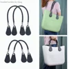 2024 Obag PU Woven braided leather Rope Handles strap belt for O Bag accessoires Tote Bag  Women's Bag Accessories 1