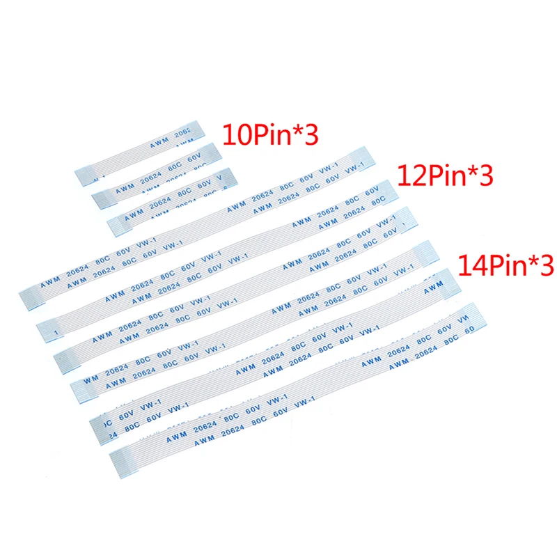 【C】9개 10핀 12핀 14핀 충전 보드 전원 스위치 케이블