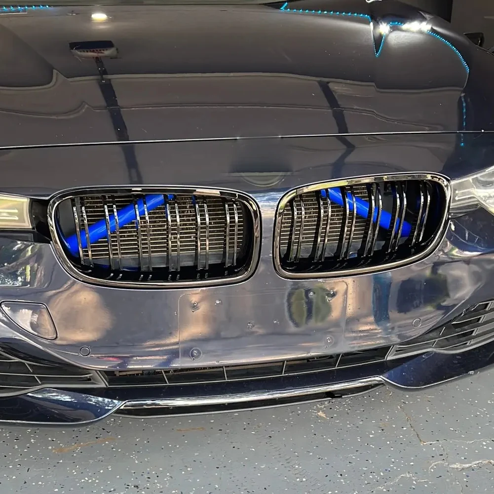 Sport Styling Front Grille Trim Strips - Car Accessories