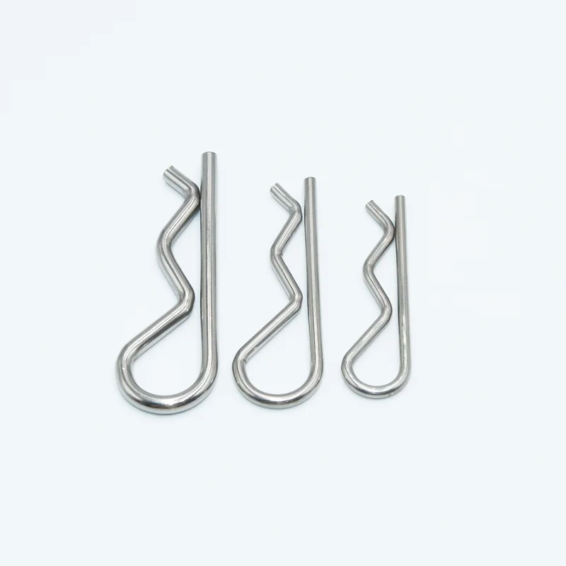 R-förmiger Feder-Clip-Stift aus Edelstahl, 1,2 mm, 1,5 mm, 1,6 mm, 1,8 mm, 2 mm, 3 mm, 4 mm, 5 mm Durchmesser, Befestigungs-Hardware für die Reparatur von Autos – Detail 5