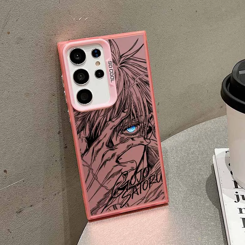 Gojo Satoru Signature Colorful Phone Case Cover
