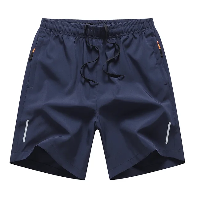 Men Shorts Super Size M-8XL 2024 Summer New Outdoor Sports Fitness Jogging Solid Color Casual Short Pants Fashion Men Clothing 2