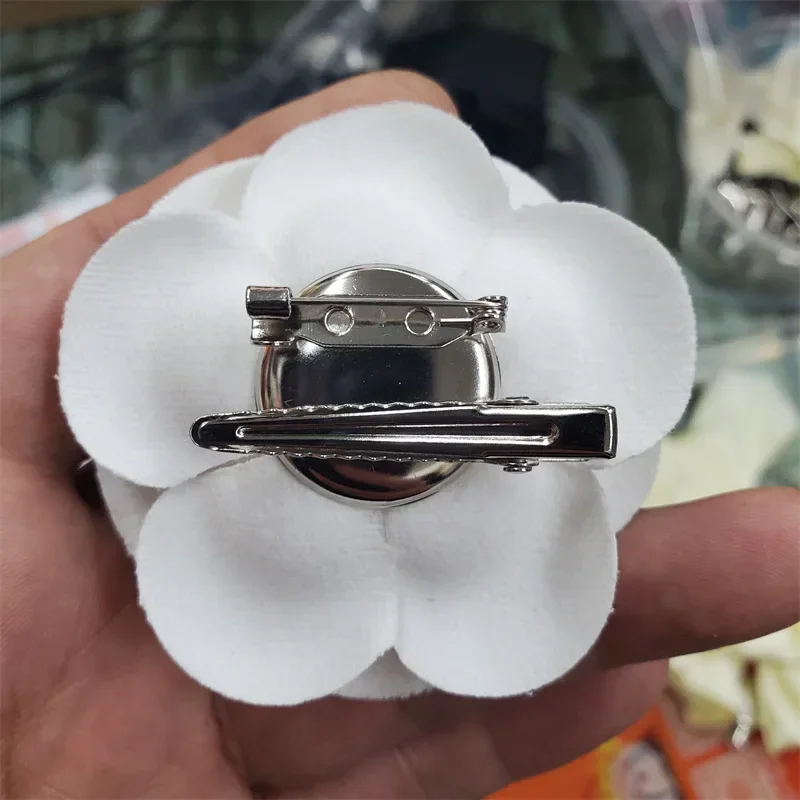 Retro Camellia Bow Brooch Korean Version College Style Women's Suit Shirt Skirt Collar Pin Brooch Accessories bow brooch