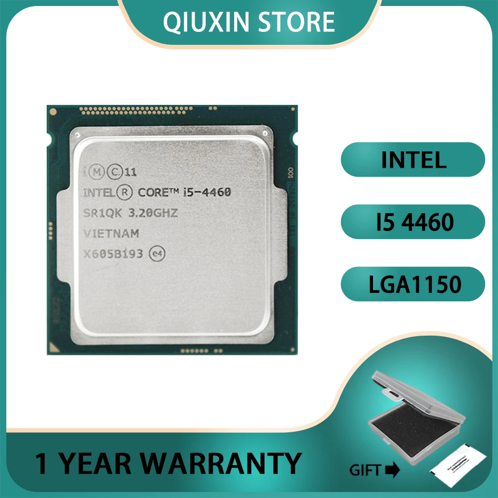 Cpu Core I5-4460 3.2 Ghz Quad-Core Processore Intel I5 4460 6M 84W Lga 1150