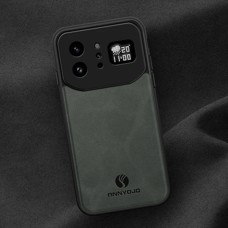 Noble Leather Sheepskin Bark Magnetic Shockproof Phone Case