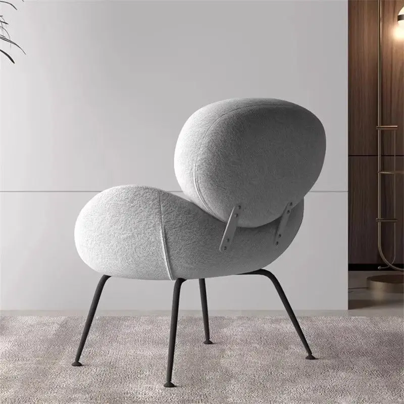 Nordic Furniture Light Luxury, Single, Sofa Chair, Home, Simple, Living Room, Bedroom, Lazy, Recliner, Balcony, Leisure, Chair