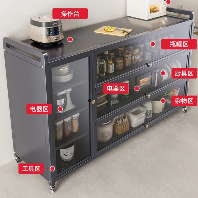 Lounge Cabinet Sideboards Furniture Sideboard Coffee Corner Table Muble Cuisine Kitchen Storage Metal Shelf Vitrina Room Bar LT
