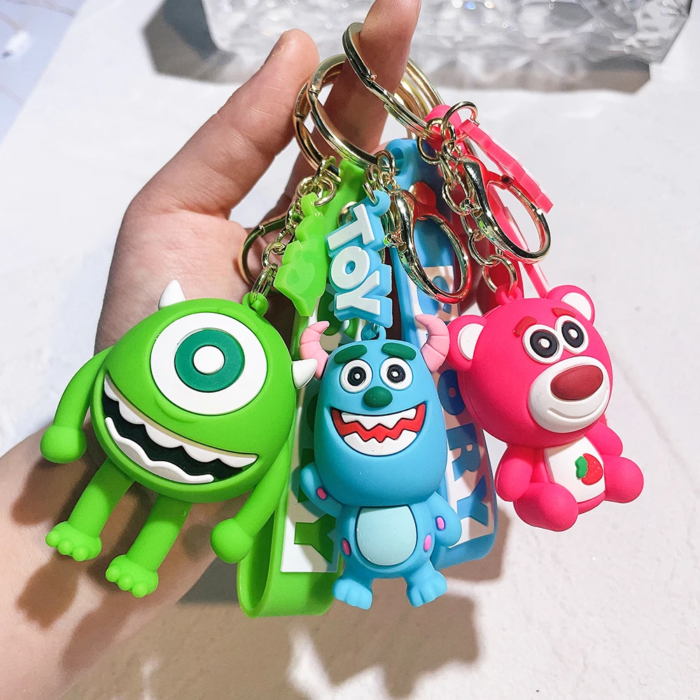 Cartoon Toy Story Keychain Cute Three Eyes Mr. Potato Head Keyring