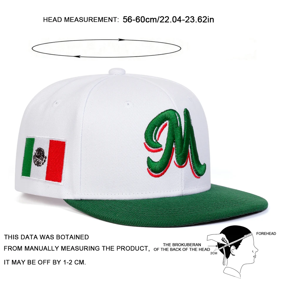 Mexico Mejicano País Bandera Bicicleta Moto Sombrero Tapa Pin De Solapa