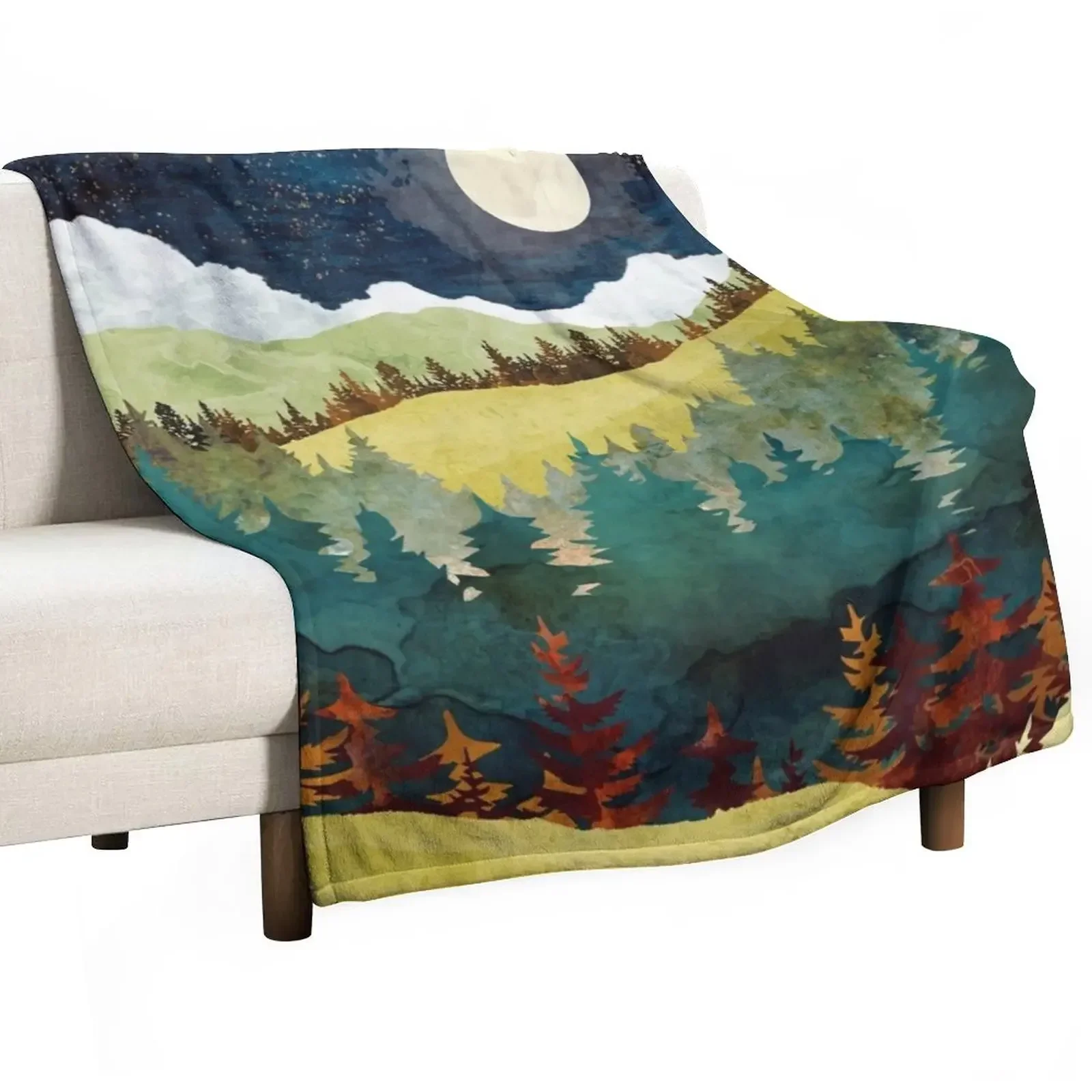 

Autumn Moon Throw Blanket Luxury For Baby Blankets
