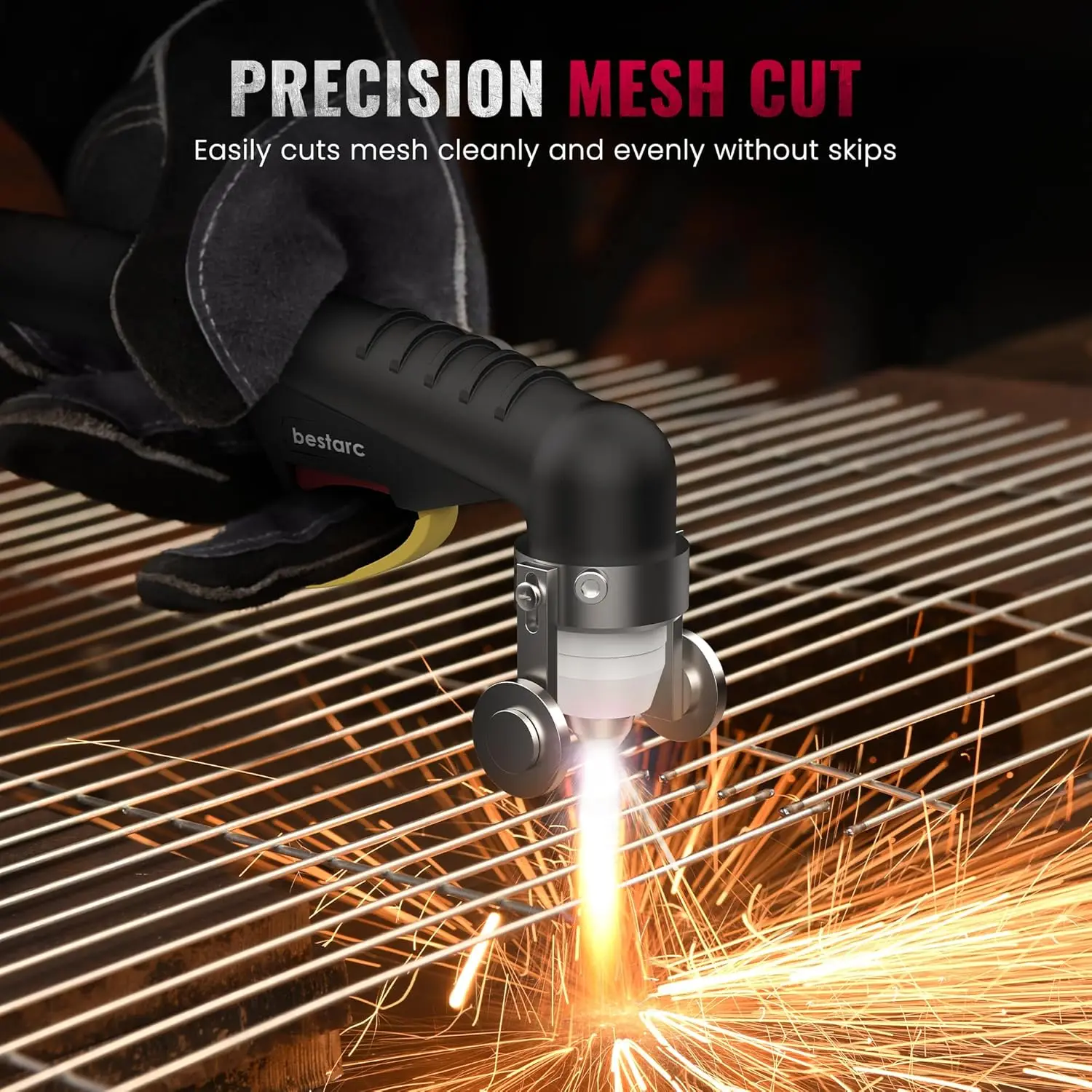 Plasma Cutter, [Pilot Arc] [Large LED Display] [Air Sensor] 80A bestarc Plasma Cutter Machine 110/220V Dual Voltage, 7/8 Inch