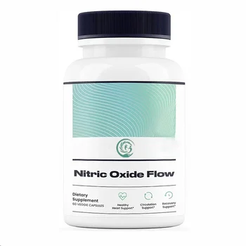 Nitrogen Oxide Supplement L-arginine Blood Pressure Support Capsule Amino Energy Men's Exercise Muscle Growth 60 Capsules