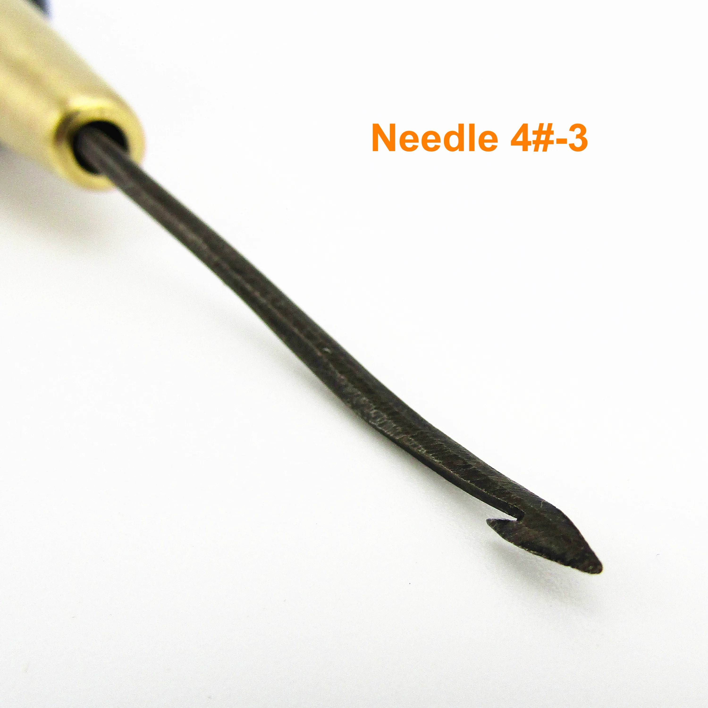 Professional Leather Craft Shoemaker Cobbler Sewing Stitch Hook Needle Awl  Tool