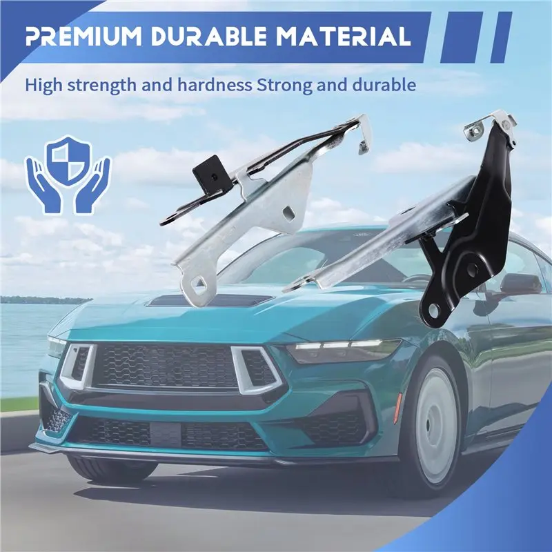 A65X-후드 힌지 FR3Z16797A FR3Z16796A 포드 머스탱 후드 힌지 자동차 엔진 후드 힌지 자동차 후드 힌지 어셈블리