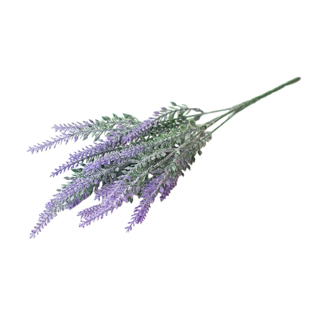 

Artificial lavender bouquet, Bendable stems for creative shaping, Bring nature's beauty to your wedding or garden