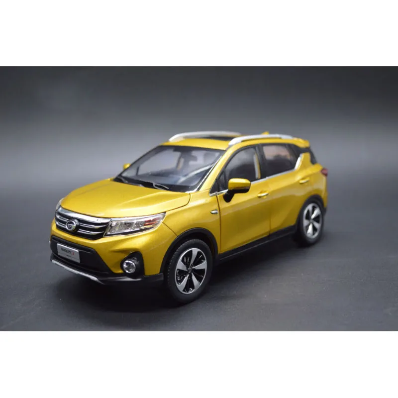 

Original Diecast Alloy 1:18 Golden Trumpchi GS3 New Trend SUV Car Model Off-road Vehicle Adult Collection Gift Display Souvenir