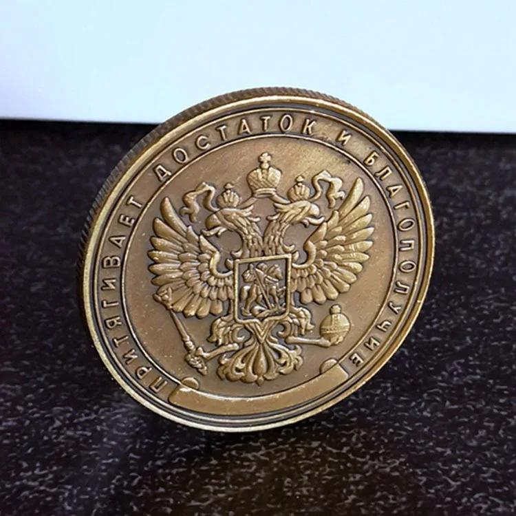 Commemorative Coin Million Ruble Home Coin collection medallions coins Russian 1 PCS European style Decor Commemorative Coin