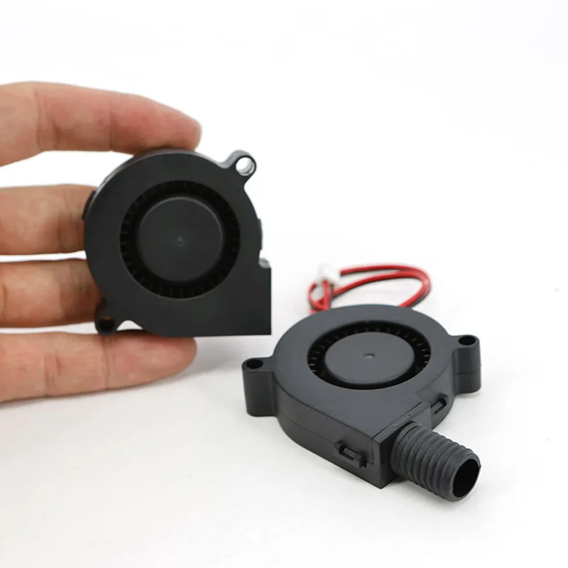 DC 12V 2Pin 5015 Blower Dual hydraulic Bearing Brushless Cooling Turbine 50x50x15mm Cooler Fan for 3D Printer J17