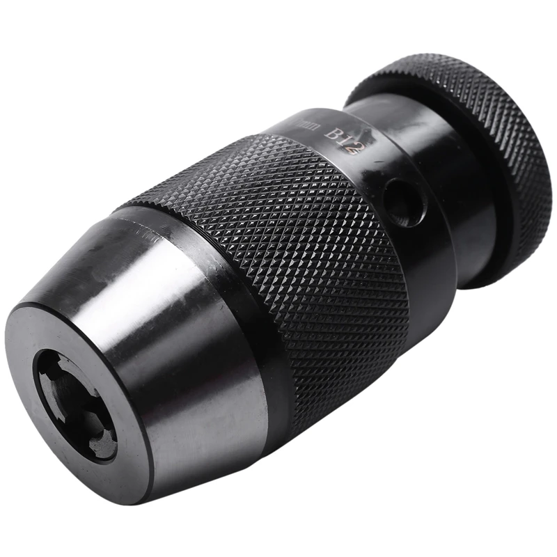 

Большая сделка, сверлильный патрон B12, самозатягивающийся сверлильный патрон, рабочий конус для токарного станка, электрической дрели, сверлильный станок с ЧПУ