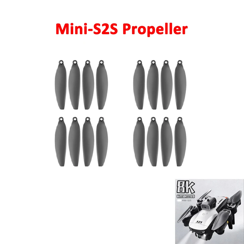 

LS-S2S S2S Drone Original Propeller Props Maple Leaf Spare Part S2S Mini Quadcopter Blade Accessory