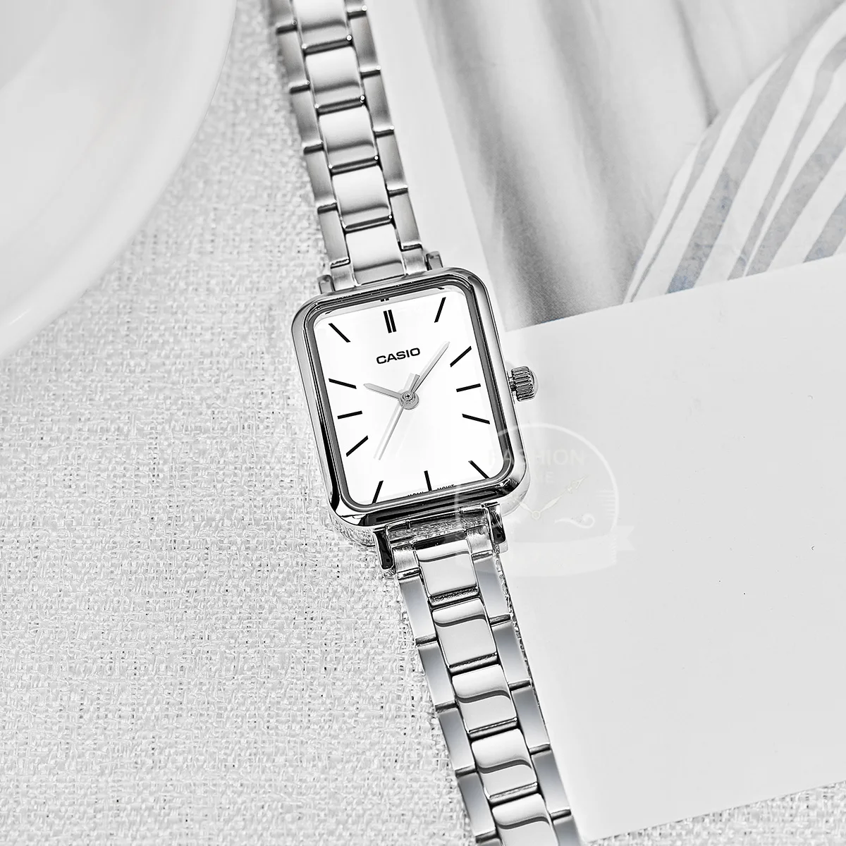 ساعة كاسيو ساعات نسائية مجموعة العلامات التجارية ا...