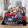 HD Cartoon T-Transformers  Autobots 3D Soft Blankets,Keep Warm Throw Blanket for Picnic Beds Sofa Home Bedroom Gifts Kids Hiking 2