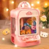 Kids Claw Machine with Lights Sound Arcade Game Toy Grabber Dispenser Catching Doll Machine Claw Toy for Children Birthday Gifts 2