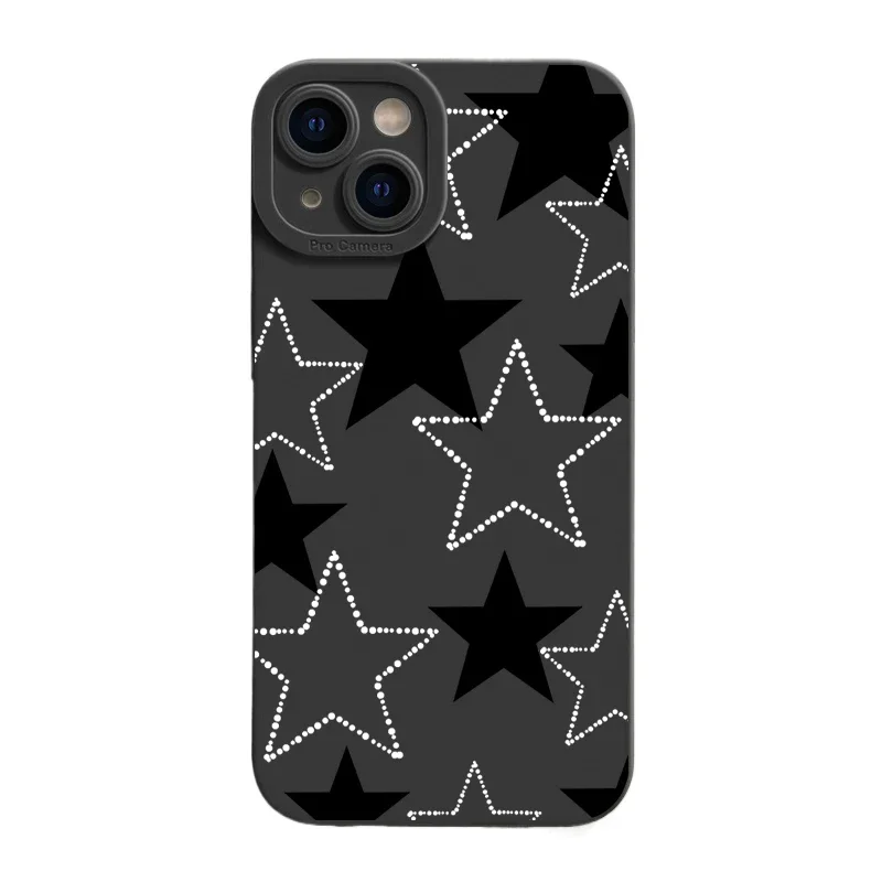 BALLON CINQ iPhone14Proブラック×ブラックスタッズ