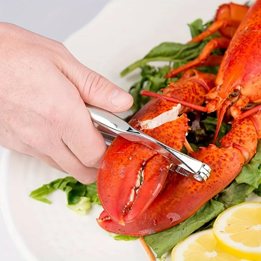 Seafood Opener Stainless Steel Seafood Tool Set Crab Shrimp Fruit Pliers Household Combination Special Tools Peeling Clip Set Eat Crab Tools