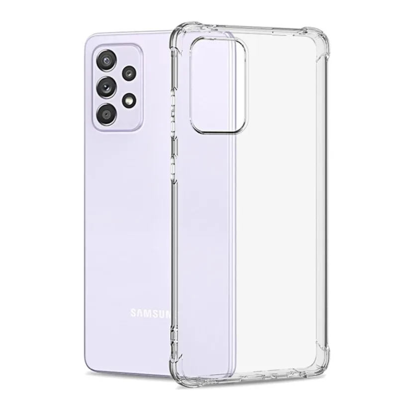 

Phone Case on For Samsung Galaxy A52 A51 A71 A50 A72 A32 4G 5G A21s A12 A40 A70 A20e A13 A42 A22 A33 A53 Shockproof Clera Cover