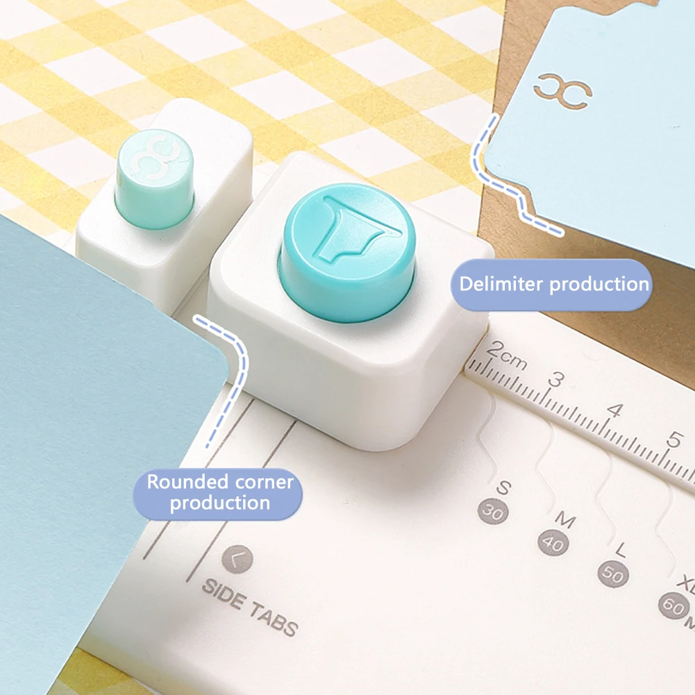 Creative Divider Maker Loose Leaf Separator Labels Puncher Self Made Tool Multipurpose Portable Tab Dividers Making Tool divider making tool