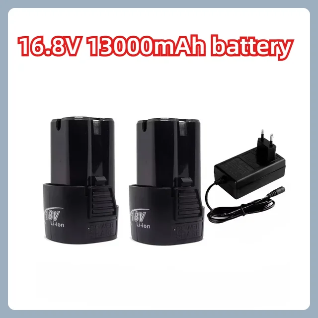Batterie Rechargeable universelle haute capacité 16.8V 13000mAh, pour outils électriques, perceuse électrique, tournevis électrique, batterie Li-ion 1
