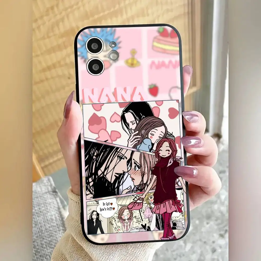 Anime Cool Nana Osaki Line Silicone Soft Phone Case