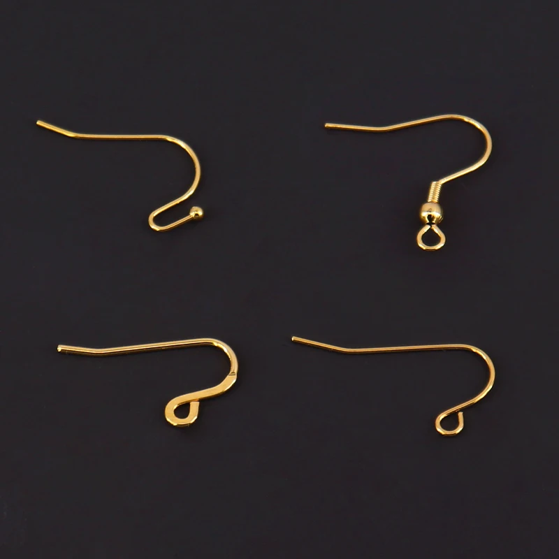 50 teile/los edelstahl DIY Ohrring Erkenntnisse Ohrringe Umklammert Haken Armaturen DIY Schmuck Machen Teile Ohr Haken Earwire HXD