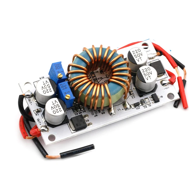 Convertitore Boost DC-DC 200W - 6-35V A 6-55V, Modulo Step-up, Regolabile, Con Dissipatore - Foto 12